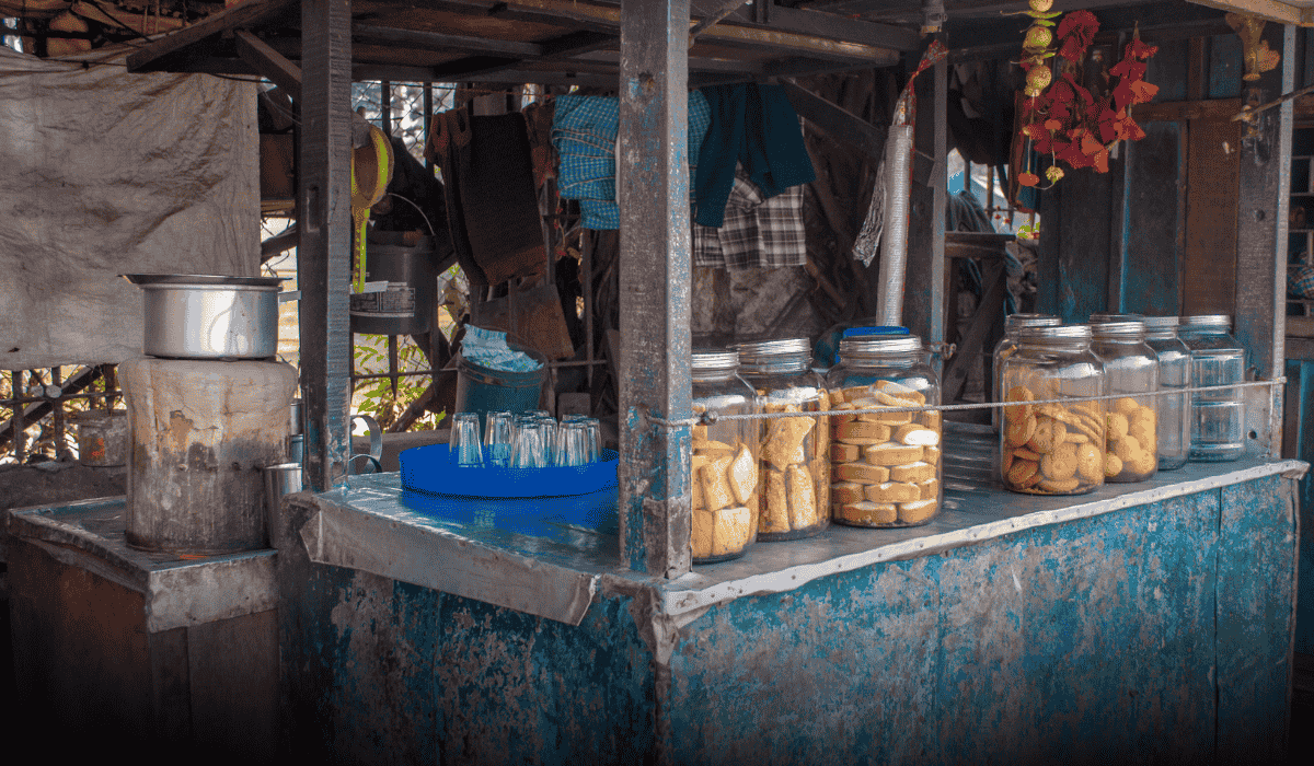 tea and snacks stall